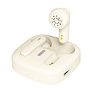 Fone De Ouvido Sem Fio Bluetooth 5.3 Compatível iPhone Android Com Microfone e Redução de Ruído Wireless Academia Corrida Musicas Graves Potentes Controle Touch,À Prova D'água HiFi Branco