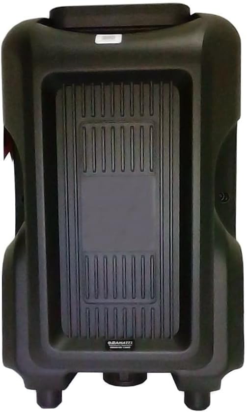 Caixa De Som Portátil BT Amvox ACA 221 Gigante II Com 02 Microfones