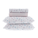 Jogo de Cama Kacyumara 180 Fios Mariposy - Casal